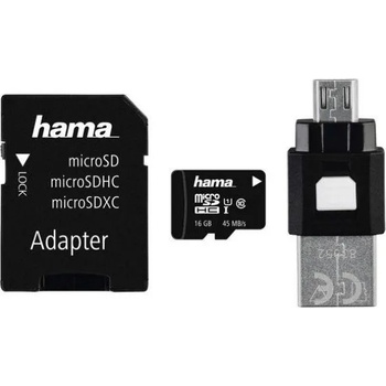 Hama microSDHC 16GB C10/UHS-I 123938