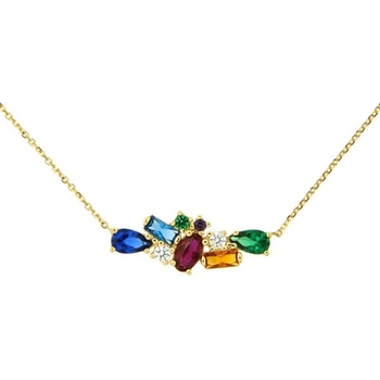 Cara Diamanti Златно дамско колие Cara Diamanti P3607 C4 (P3607 C4)