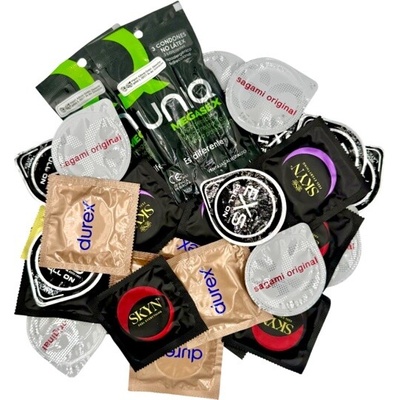 Sada bezlatexových kondomů Latexfree pack 36 ks