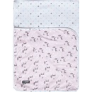 Luma Multifunkčný pléd Racoon pink