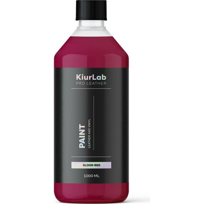 KiurLab Pro Leather And Vinyl Paint Blood Red 1 l
