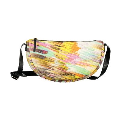 Desigual Stylová dámská kabelka 35.0X20.0X8.0cm žlutá