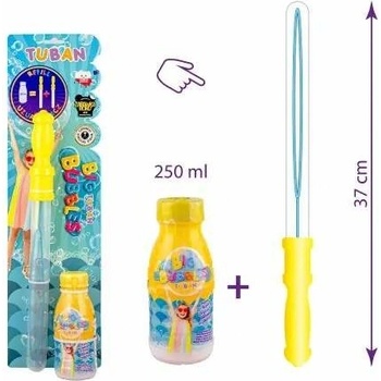 Tuban Sada Bublinový meč a tekutina 250 ml dvojitá náplň