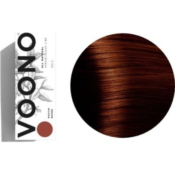 Voono Henna na vlasy Medium Brown 100 g