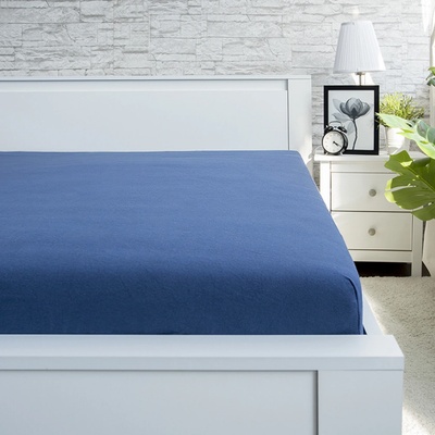 Xpose Jersey plachta Exclusive tmavo modrá 140x200