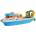 Adriatic Детска играчка Adriatic - Риболовен кораб, 42 cm (1189)