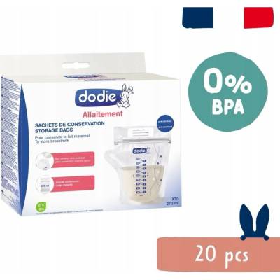 Dodie Sáčky pro uchovávání mateřského mléka, 20 ks