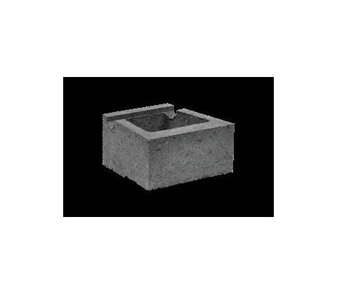 CUP STONE malý hladký Černá