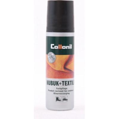 Collonil Nubuk+Textil emulze pro obnovu barvy kůže a textilu černá 100 ml