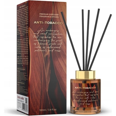 Bartek Candles Aroma difuzér Anti Tobacco s tyčinkami 100 ml