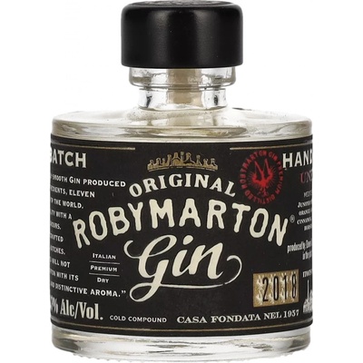 Roby Marton Original Italian Premium Gin 47% 0,05 l (čistá fľaša)