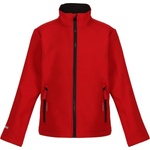 Regatta ABLAZE TRA 732 / Детско двуслойно софтшел яке - класическо червено/черно 134-140 (36A732t6995)