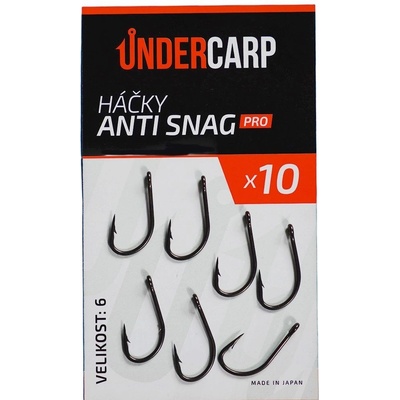 UnderCarp Anti Snag PRO vel.6 10 ks