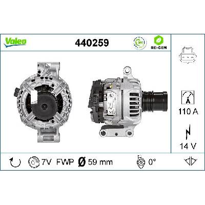 Alternátor VALEO 440259