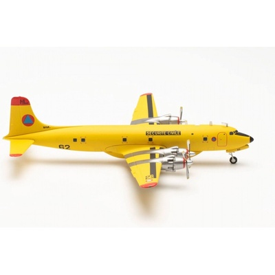 Herpa DC-6B Sécurité Civile Marseille-Marignane Airport Pélican 62 1:200