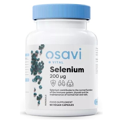 Osavi Selenium, Селен, 200 μg, 90 растителни капсули