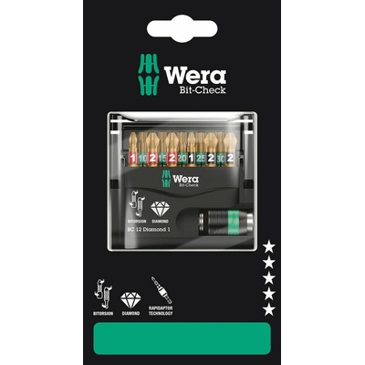 Wera Diamond 1 SB 12 dielna 05136392001