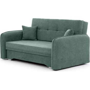 Eltap Зелен шенилов разтегателен диван с място за съхранение 155 cm Laine - ELTAP (SO-LAI-100PO)