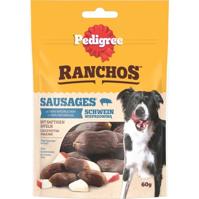 Pedigree Ranchos klobásky bravčové a jablká 60 g