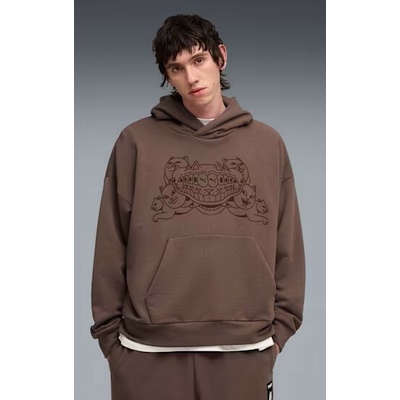 Ripndip Puma X Ripndip Boxy Graphic Hoodie Tr Flat Bronze