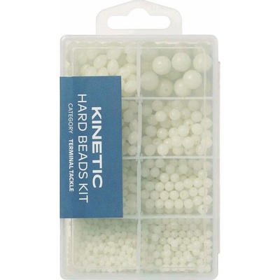 Kinetická luminiscenčná korálková sada Hard Beads Kit White Glow