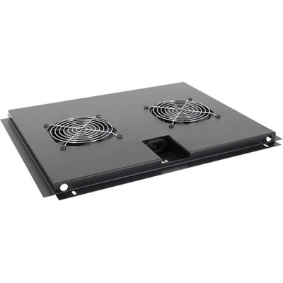 Linkbasic Вентилаторен модул с 2 вентилатора за шкаф 600 мм дълбок (cft66-2)