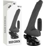  Вибратор с регулируема вакуумна основа, 20см. - Basecock Twix 2 (D-223024)