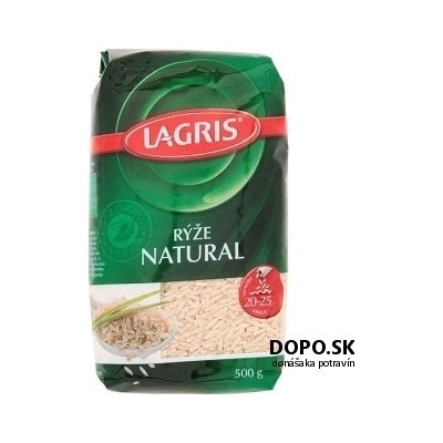 Lagris rýže natural, 0,5 kg