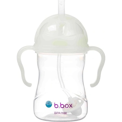 B.Box hrnček so slamkou glow in the dark 240 ml 9353965005230