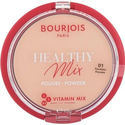 Bourjois Healthy Mix Powder Rozjasňující matující pudr 01 Porcelain 10 g