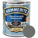Farby na kov Hammerite přímo na rez, 0.70l, kladívkový šedý
