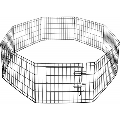 Springos Skladací ohrádka pro psa výběh pro štěnata 160 x 60 cm PA1007 – Zboží Dáma