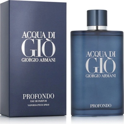 Giorgio Armani Acqua Di Gio Profondo parfémovaná voda pánská 200 ml