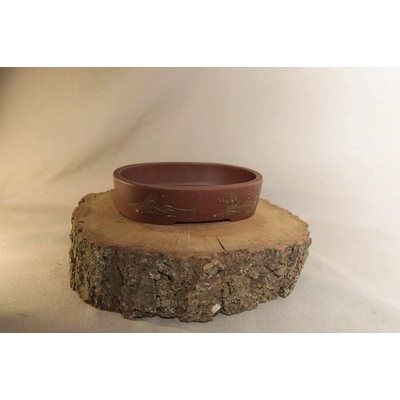 Yixing keramická miska 16 x 11,5 x 4 cm