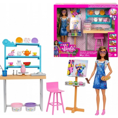 Barbie umělecký ateliér