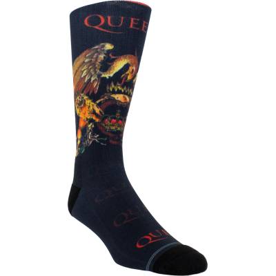 Perri´s socks чорапи queen - full color crest dye sub - черно- perri´s socks - qub302-001