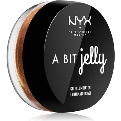 NYX Professional make-up A Bit Jelly rozjasňovač 03 Bronze 15,8 ml