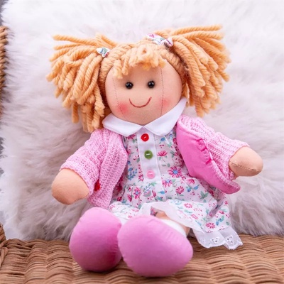 Bigjigs Toys látková Poppy 28 cm – Zbozi.Blesk.cz