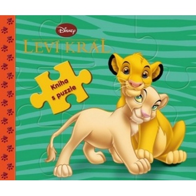 Leví kráľ - kniha s puzzle