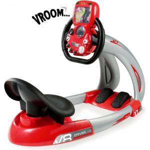 Smoby V8 Driver - седящ симулатор за малки състезатели