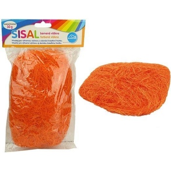 Sisal oranžový 50g