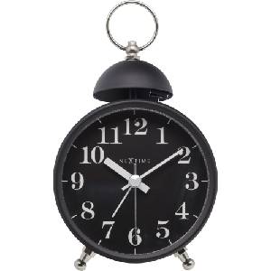 NeXtime Будилник Single Bell черен (5213ZW) Будилник