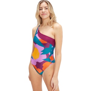 Speedo Цял бански womens printed asymmetric - sportdepot - 51,73 лв