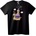 NOONEBRAND Тениска заек язди дракон - 4XL, Black