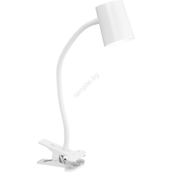 OSRAM - Настолна лампа с клипс DESK LINE 1xGU10/9W/230V бяла (P227774)