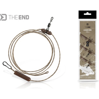 Delphin Šňůra THE END Leadcore 1m 45lbs + swivel 3ks – Zbozi.Blesk.cz