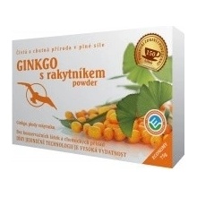 Phoenix Division Ginkgo s rakytníkem powder ginkgo plody rakytníku 75 g