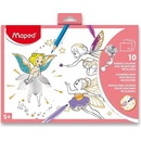 Maped Omaľovánky s metalickými dekoráciami