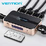 VENTION HDMI (5be-1ki, черно и златно), превключвател