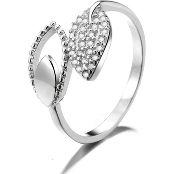 Silenti Jewelry Сребърен пръстен "Озарение" - 5 - 49мм (15.6мм диам. )